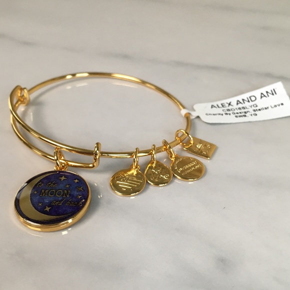 Alex and Ani Stellar Love Charity Design Bracelet - Picture 5 of 10